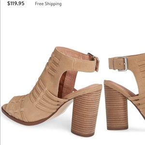 Caslon leather booties. Worn literally once.